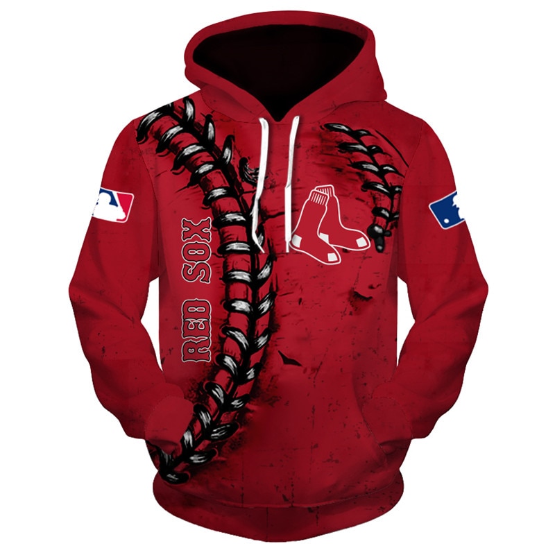 Boston Red Sox 3D Hoodie Gift For Fans Baseball Gift For Fans MLB