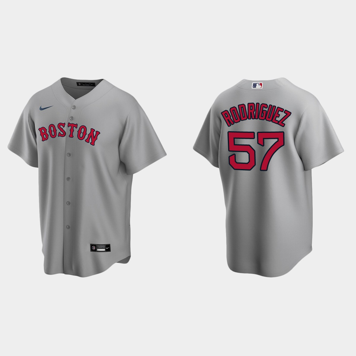 Boston Red Sox Joely Rodriguez Road Jersey – Gray