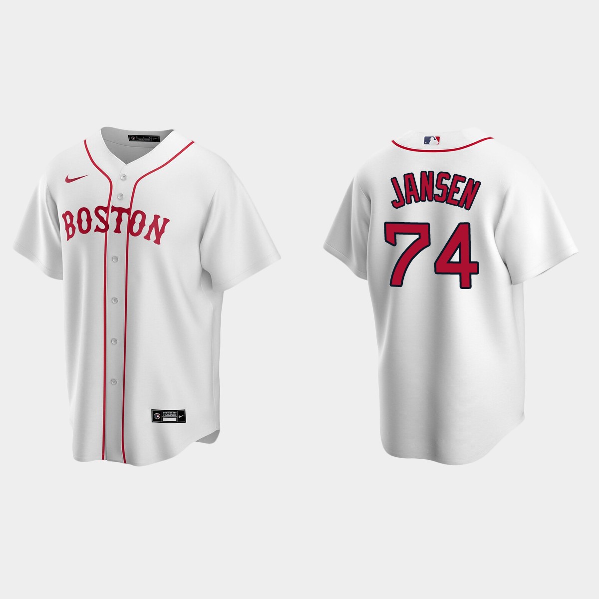 Boston Red Sox Kenley Jansen Alternate Jersey - White