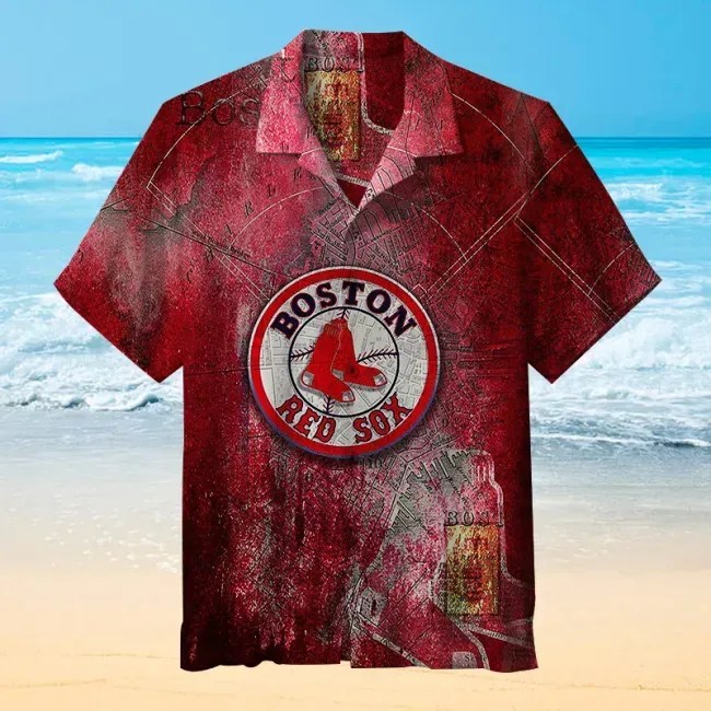 Boston Red Sox LMB – Premium Hawaiian Shirt – Gift For Sports Lovers