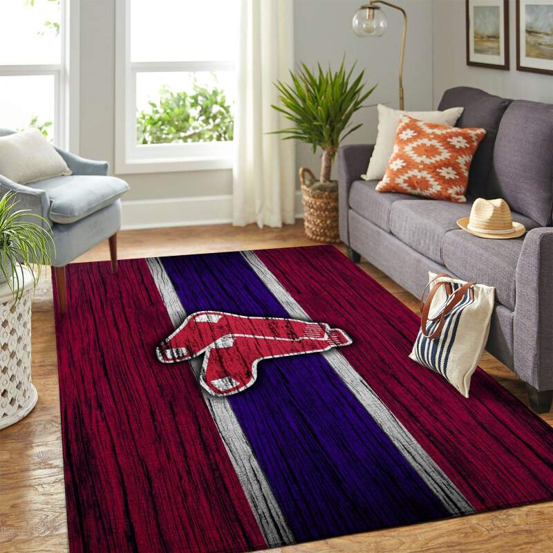 Boston Red Sox Mlb Limited Edition Rectangle Rug