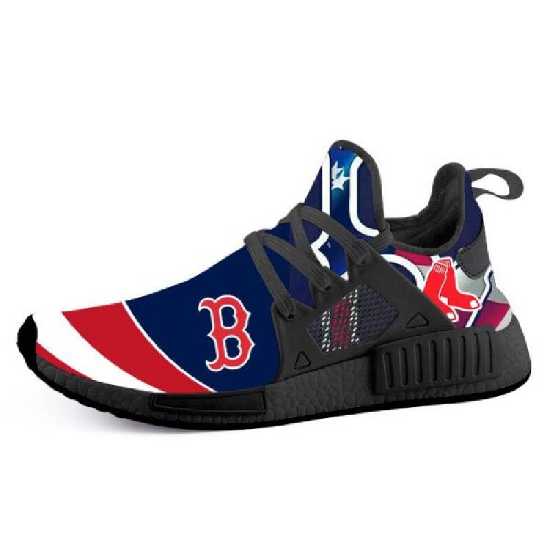 Boston Red Sox NMD Human Lightweight Sneakers, Boston Red Sox Running Shoes