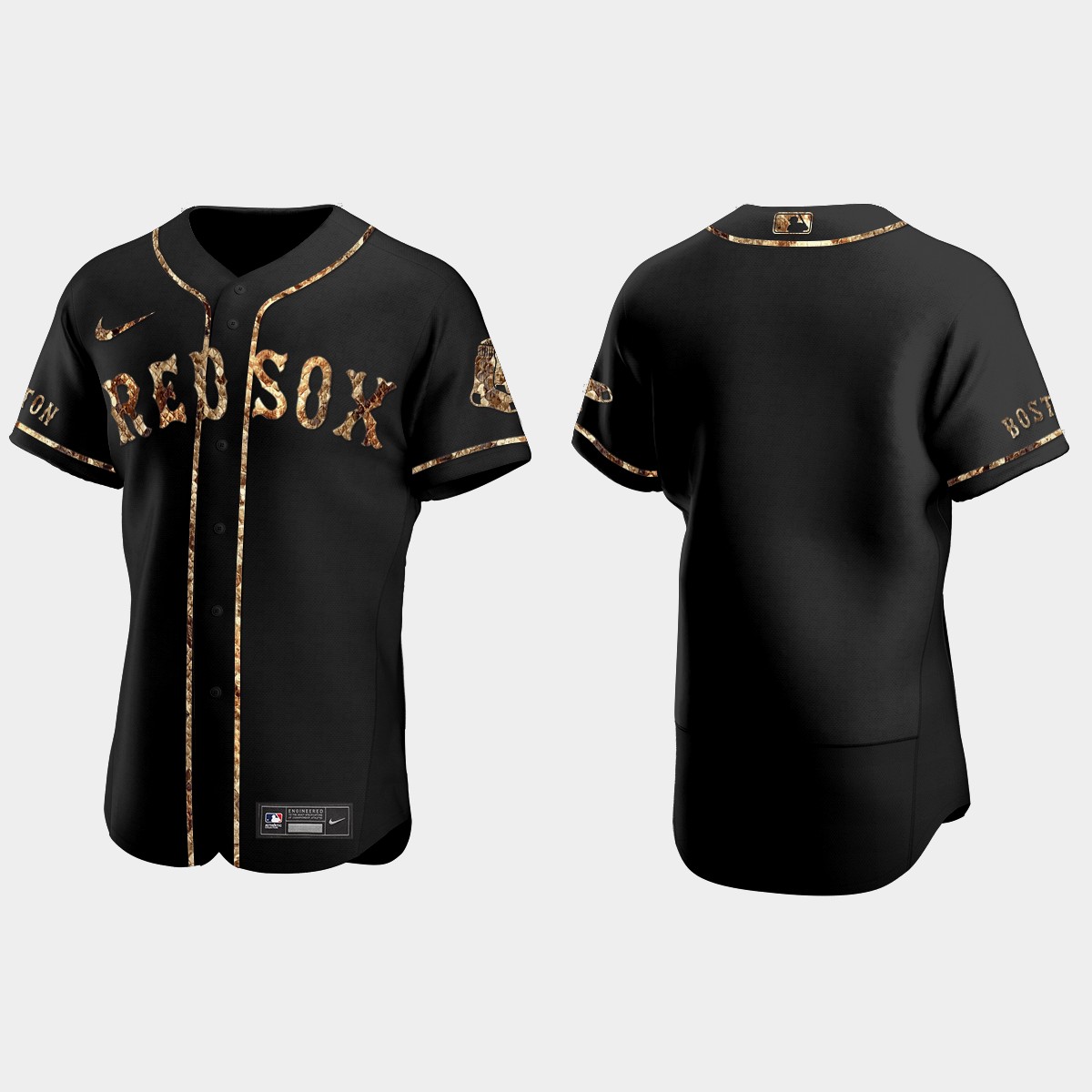 Boston Red Sox Python Skin Jersey - Black