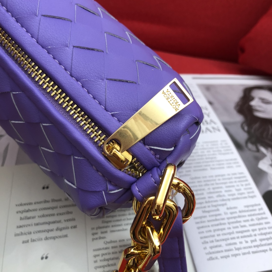 Bottega Veneta Crossbody Bag Violet, For Women, Women’s Bags 9.4in/24cm