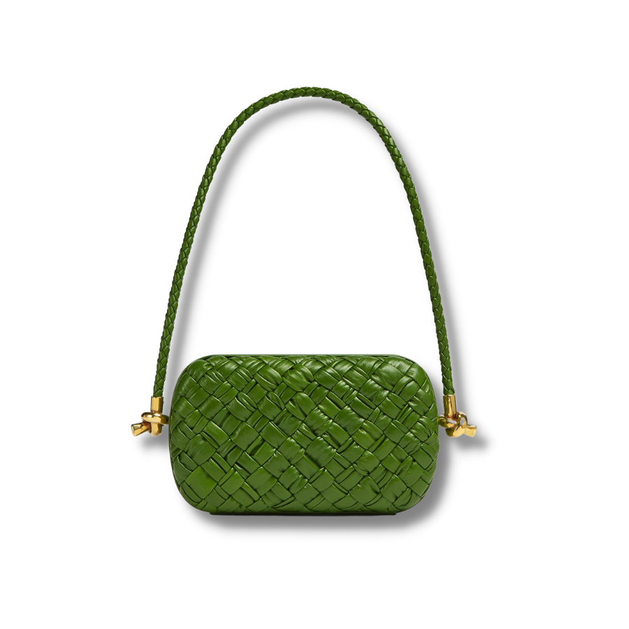 Bottega Veneta Knot On Strap Avocado For Women – 717623V2H413150