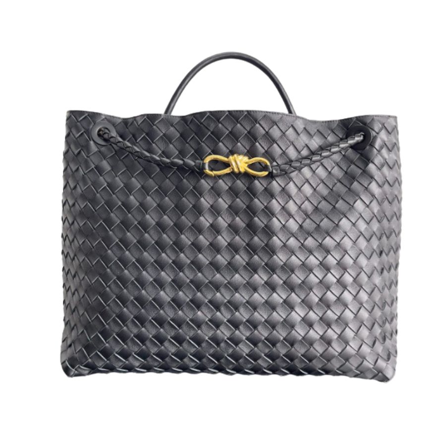 Bottega Veneta Large Andiamo Black/Burgundy/Brown For Women 42cm / 16.5in 743575VCPP12272