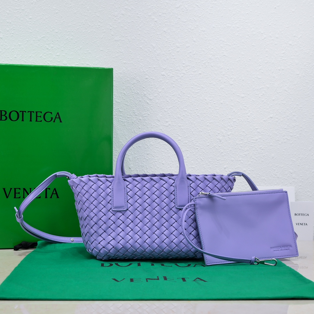 Bottega Veneta Mini Cabat Purple, For Women, Women’s Bags 7.9in/20cm 