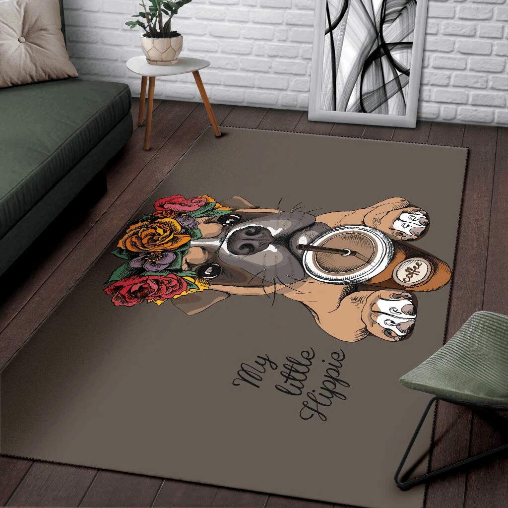 Boxer Floral Limited Edition Rectangle Rug