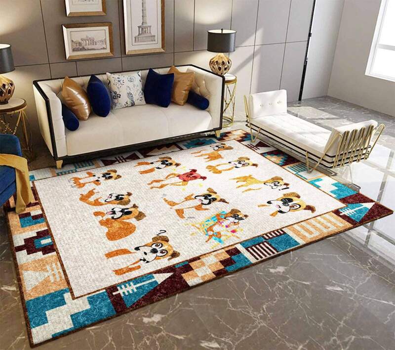 Boxer Rectangle Rug