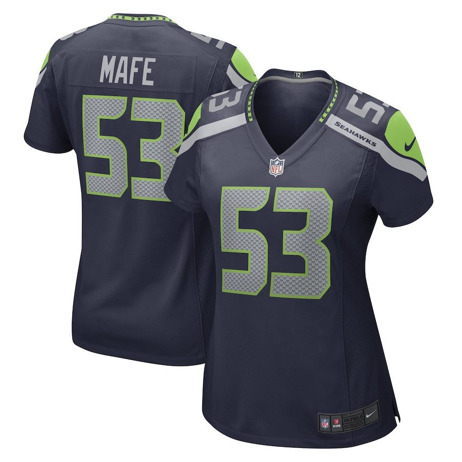 Boye Mafe Seattle Seahawks Women’s Stitched Jersey – College Navy