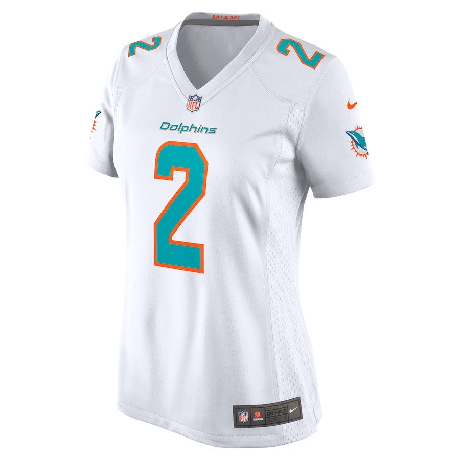 Bradley Chubb 2 Miami Dolphins Women’s Game Player Stitched Jersey – White