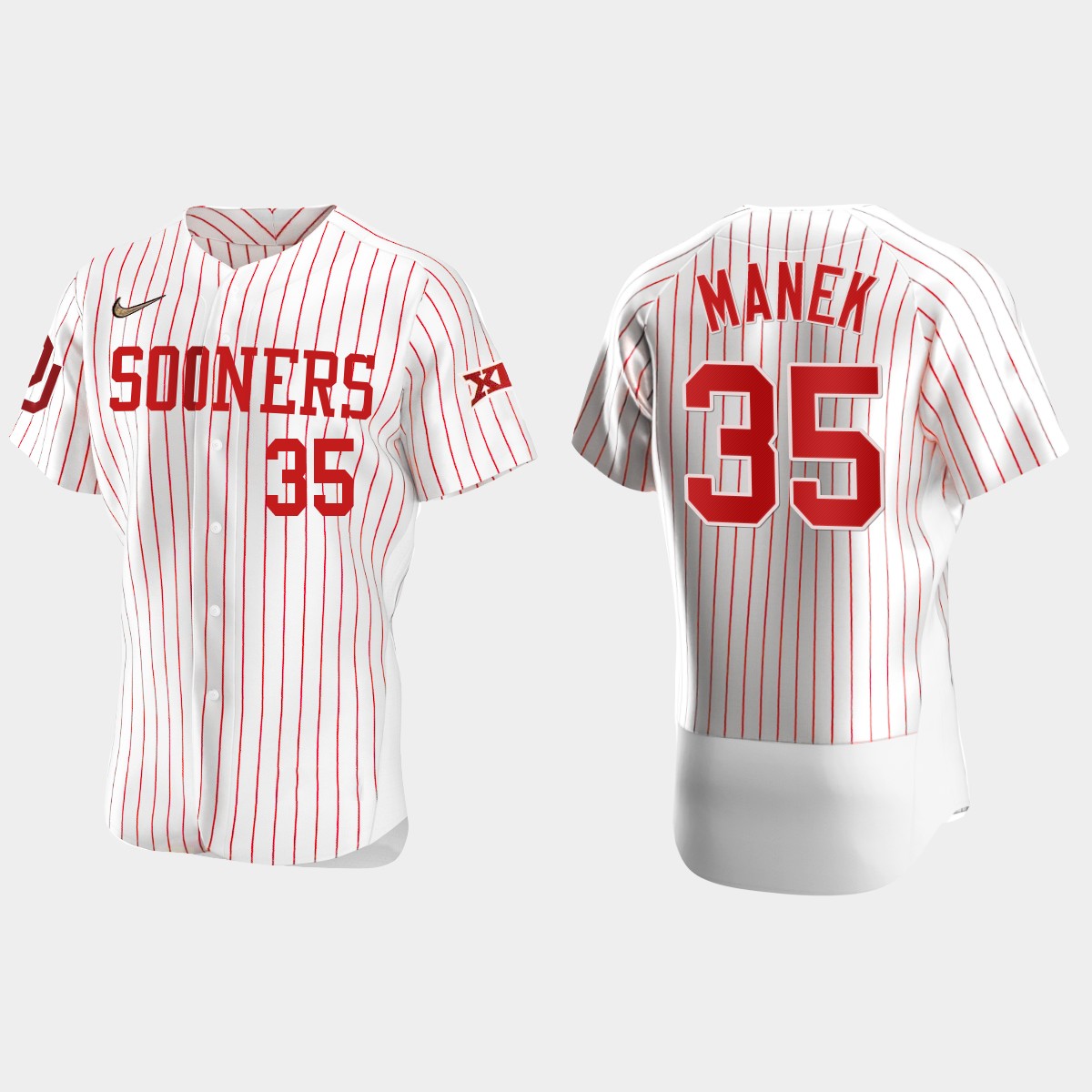 Brady Manek Oklahoma Sooners 2021 Vapor Prime College Jersey - White