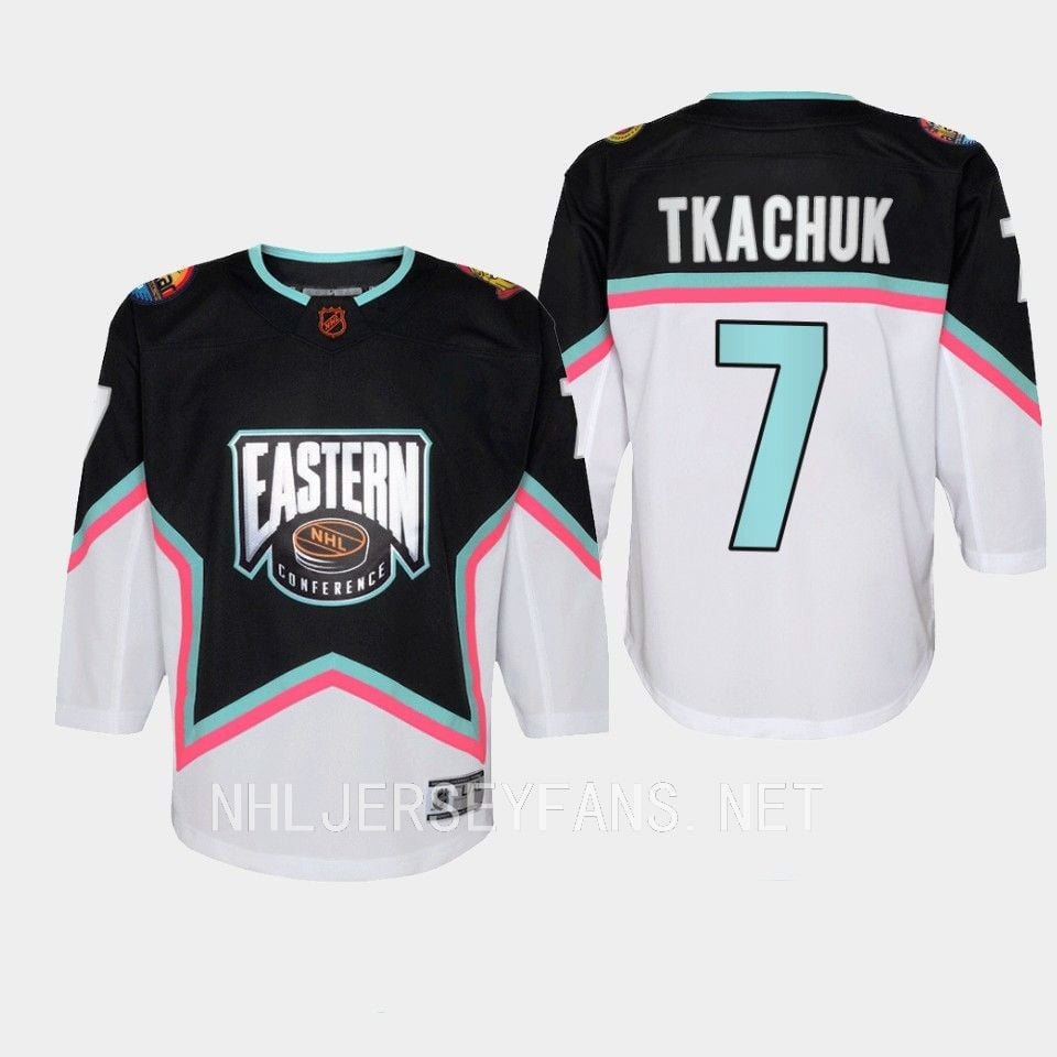 Brady Tkachuk 7 Ottawa Senators 2023 All-Star Game Stitched Jersey Black Equipment