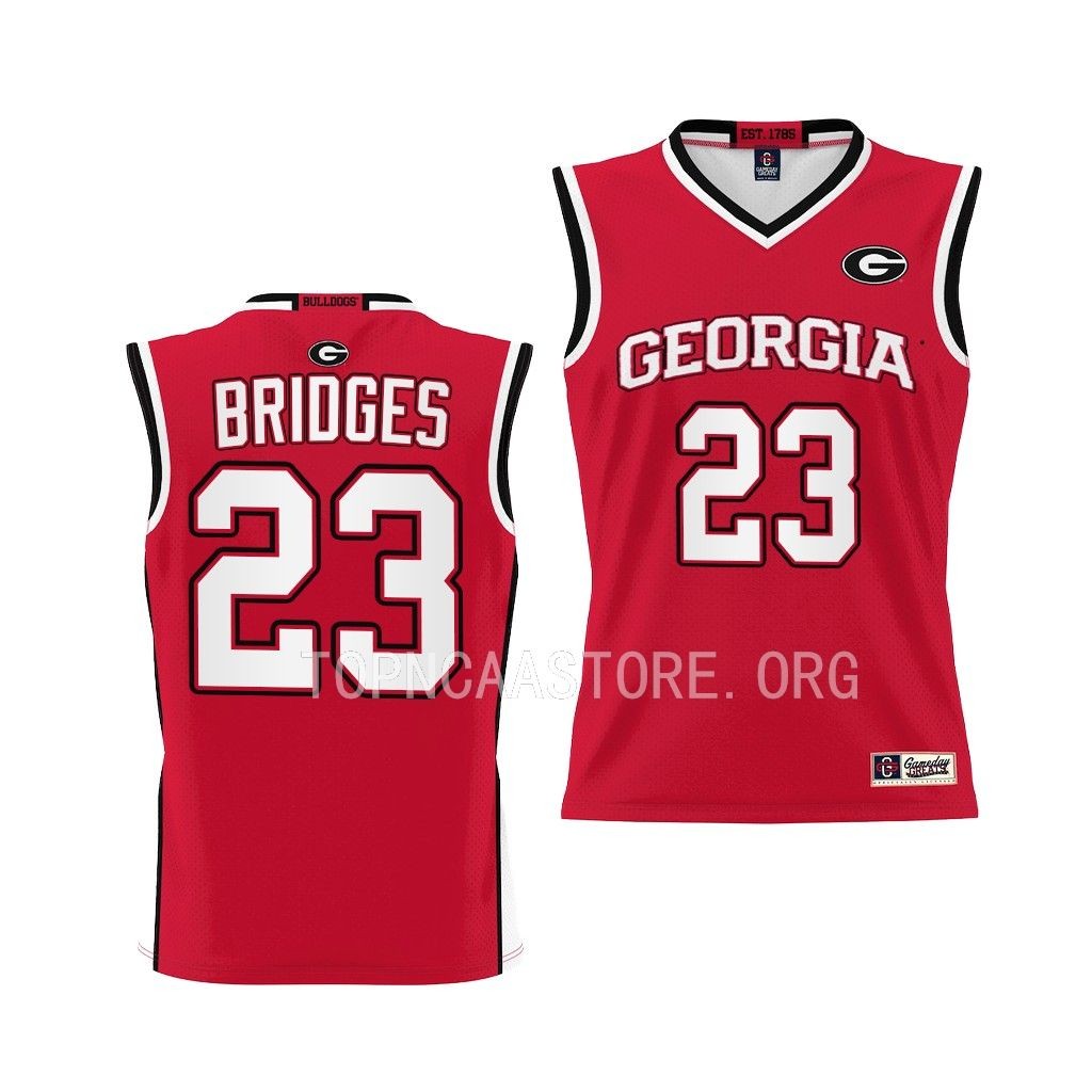 Braelen Bridges Georgia Bulldogs Red College Pick-A-Player Youth Jersey