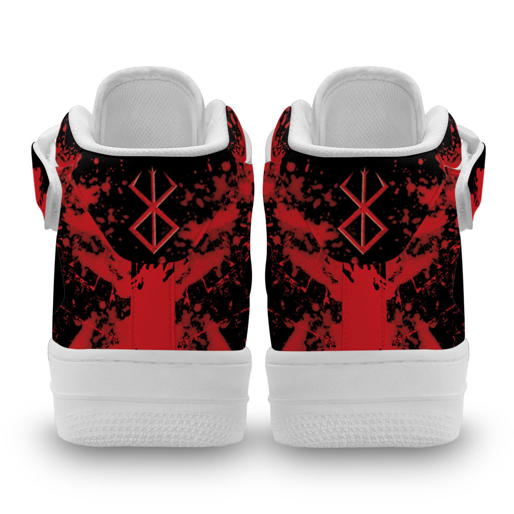 Brand Of Sacrifice Sneakers Air Mid Custom Berserk Anime Shoes