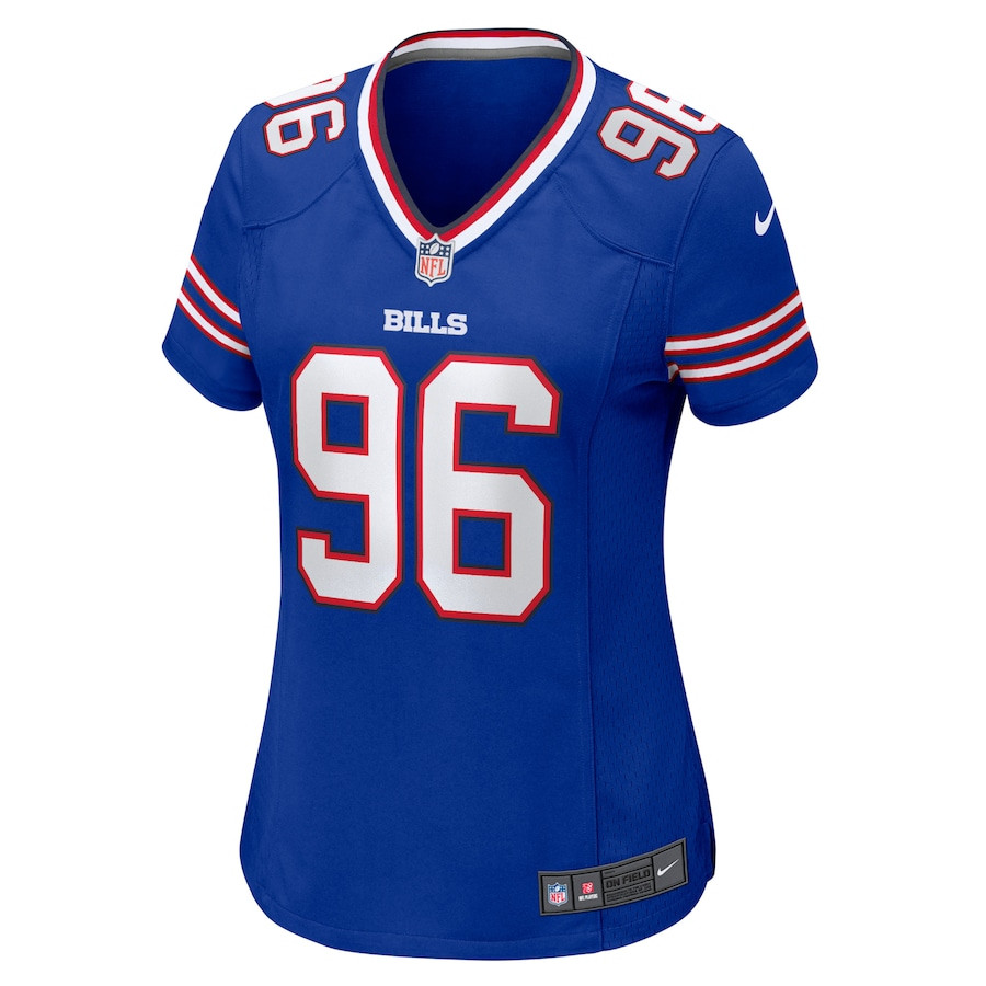 Brandin Bryant Buffalo Bills Women’s Home Game Player Stitched Jersey – Royal