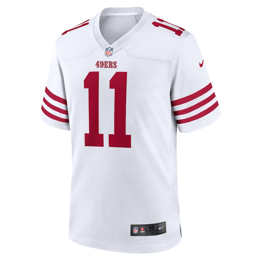 Brandon Aiyuk 11 San Francisco 49ers Player Game Stitched Jersey – White