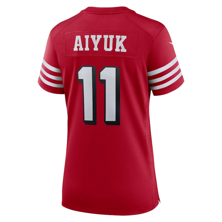 Brandon Aiyuk San Francisco 49ers Women’s Alternate Game Stitched Jersey – Scarlet