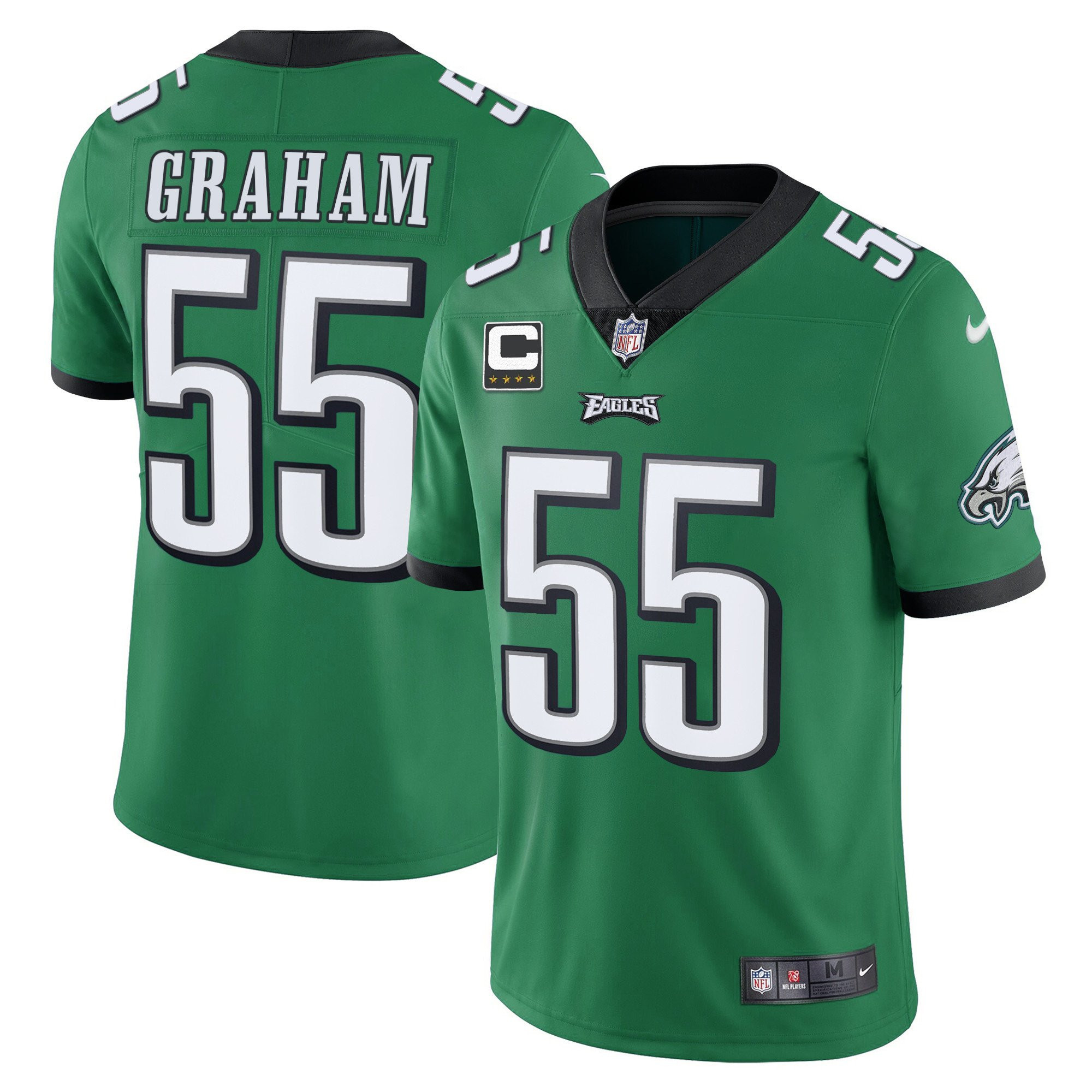 Brandon Graham Men's Philadelphia Eagles Kelly Green Limited Jersey - All Stitched