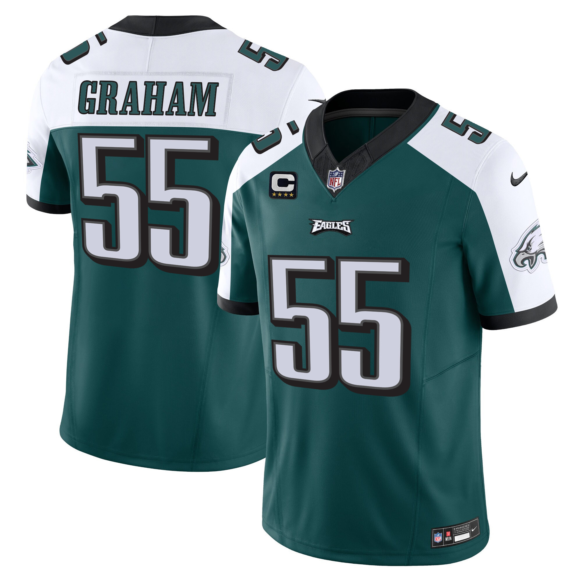 Brandon Graham Men's Philadelphia Eagles Vapor Limited Alternate Jersey - All Stitched