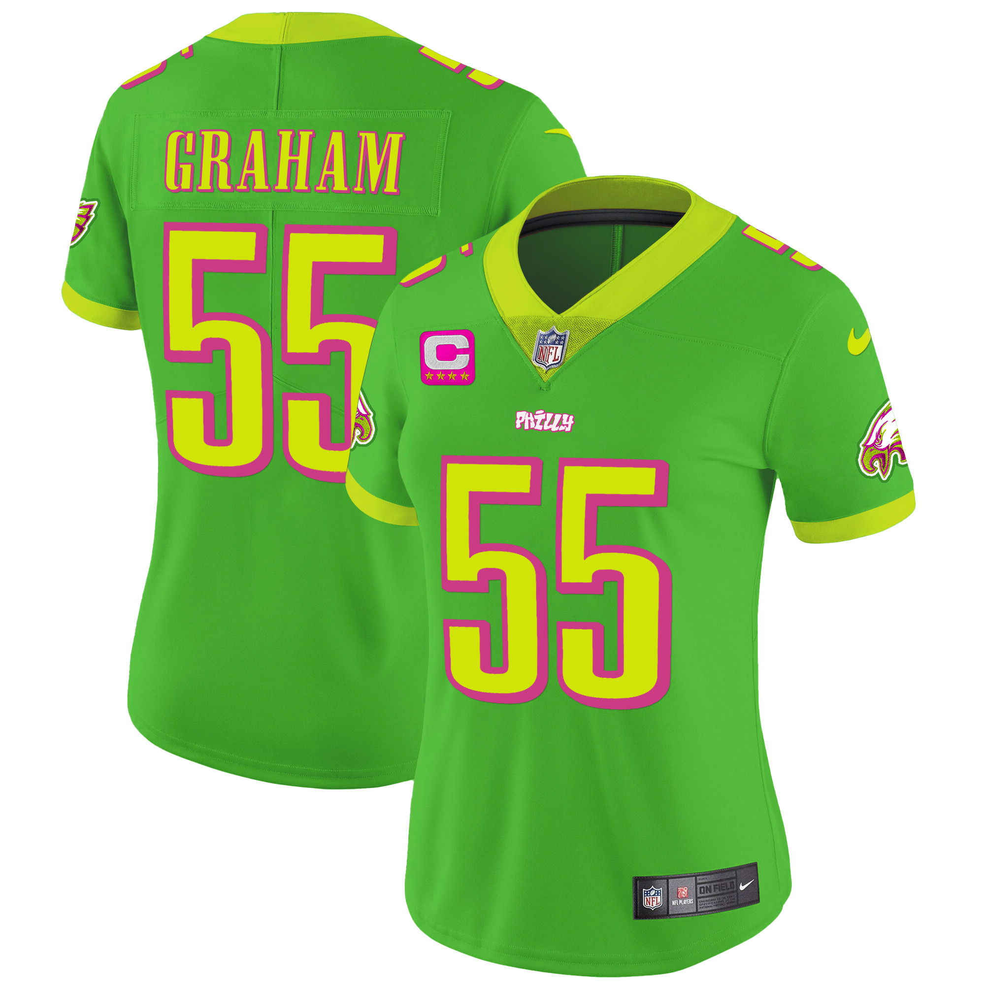 Brandon Graham Philadelphia Eagles City Edition Vapor Jersey - All Stitched
