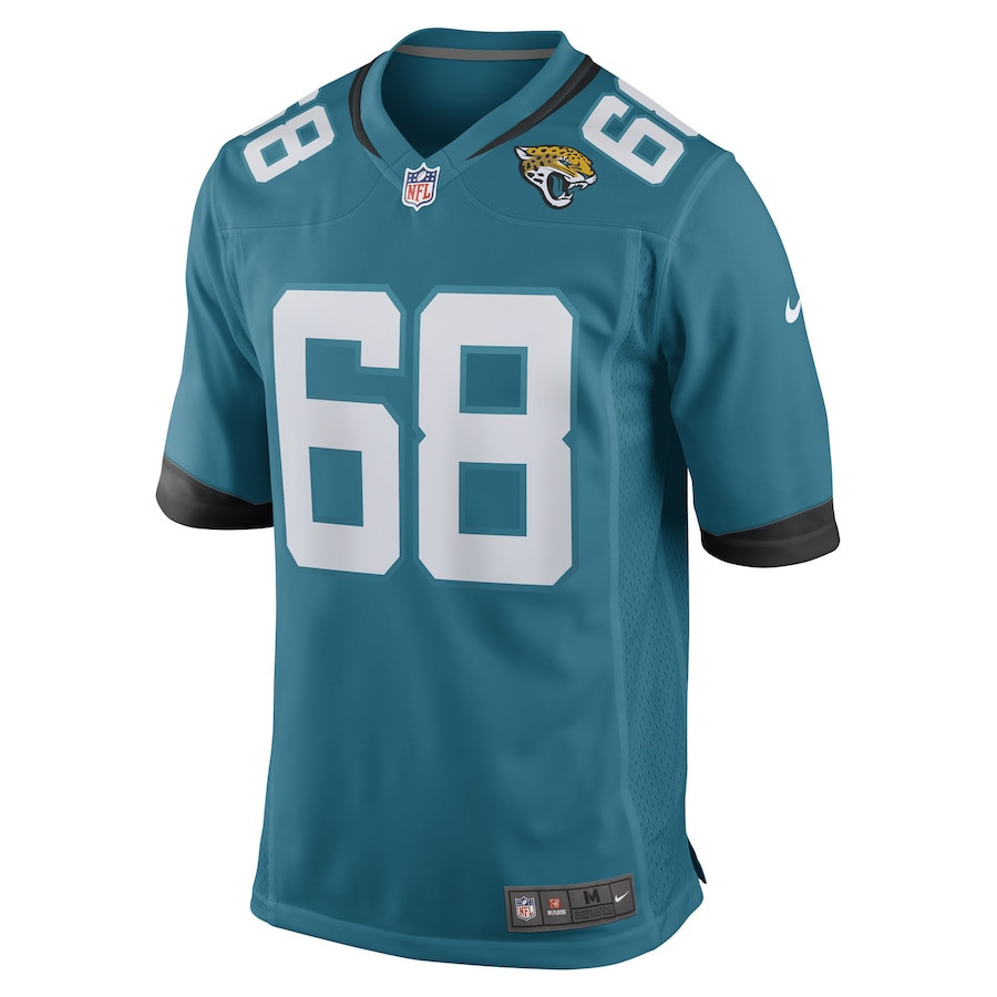 Brandon Scherff Jacksonville Jaguars Stitched Jersey – Teal