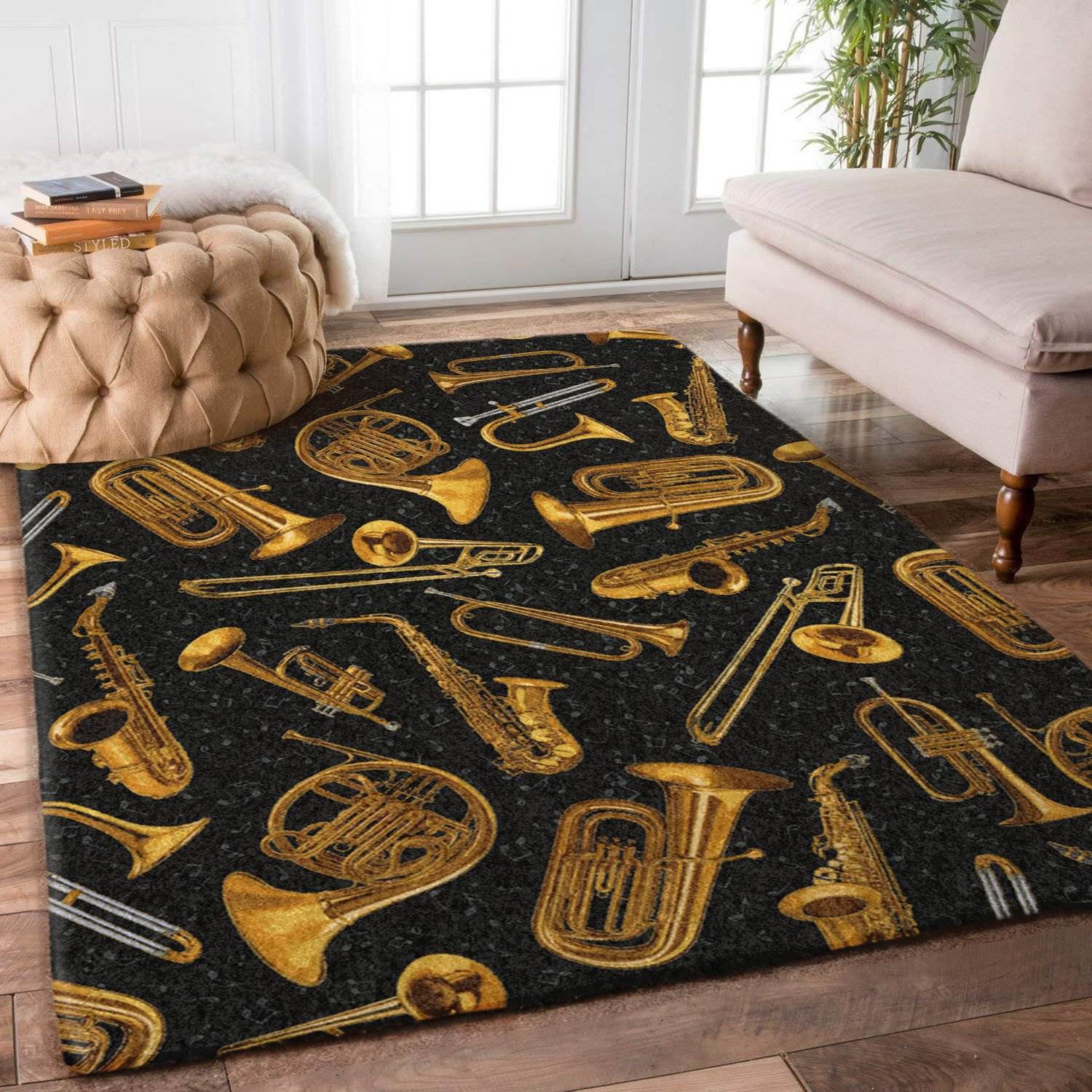 Brass Instruments Limited Edition Rectangle Rug