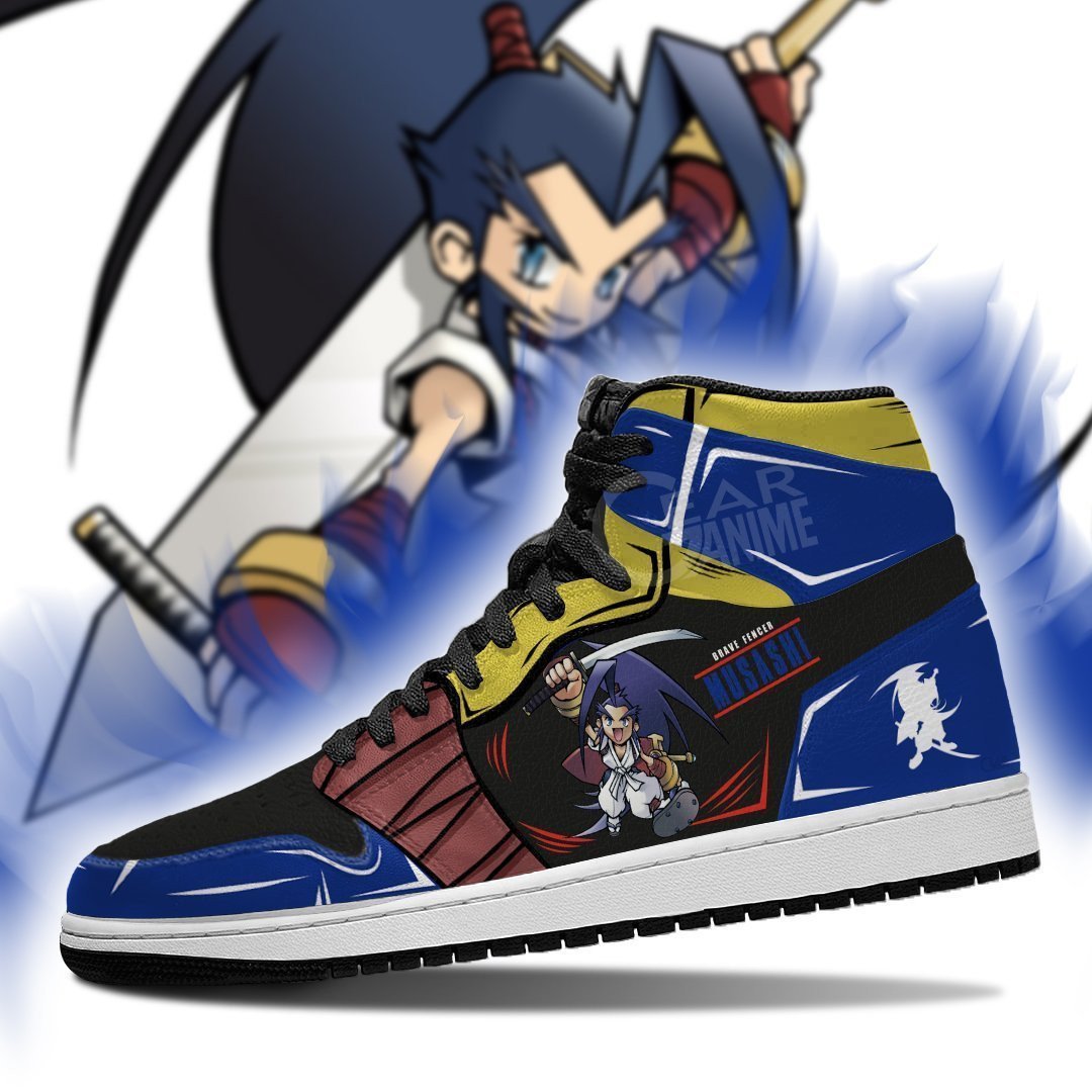 Brave Fencer Musashi JD1s Sneakers Gamer JD1s Sneakers, Air Jordan Hightop