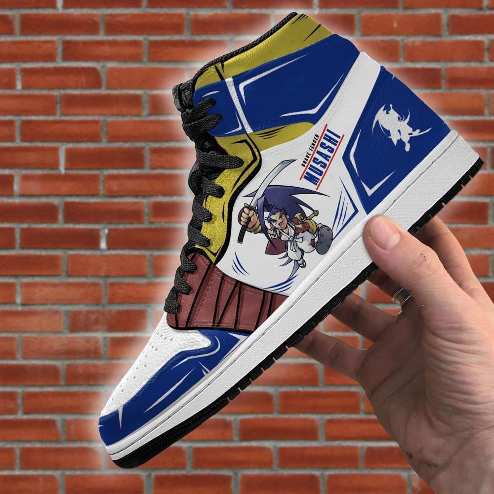 Brave Fencer Musashi JD1s Sneakers Gamer JD1s Sneakers Great Gift For Fans, Air Jordan Hightop