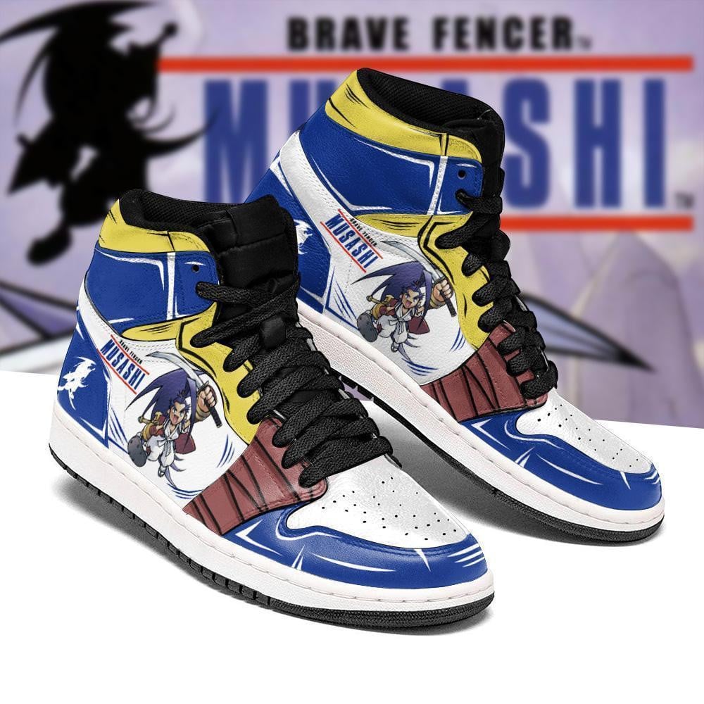 Brave Fencer Musashi JD1s Sneakers Gamer JD1s Sneakers Great Gift For Fans, Air Jordan Hightop
