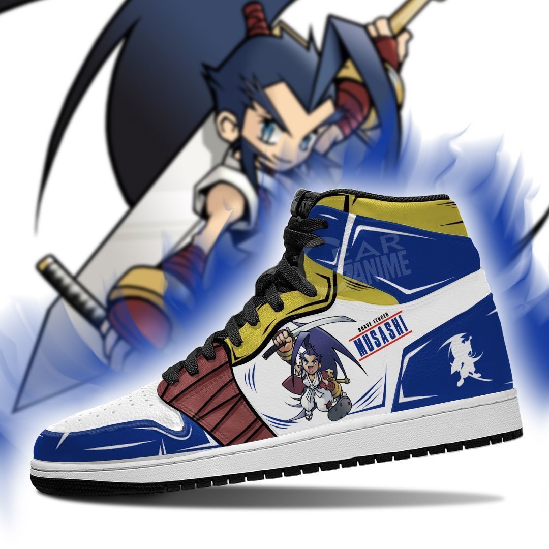Brave Fencer Musashi JD1s Sneakers Gamer JD1s Sneakers Great Gift For Fans, Air Jordan Hightop