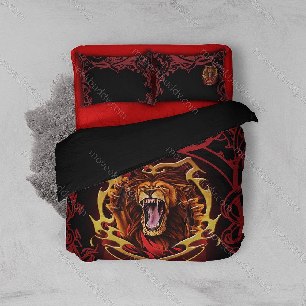 Brave Like A Gryffindor Harry Potter New Look 3D Customized Duvet Cover Bedding Set
