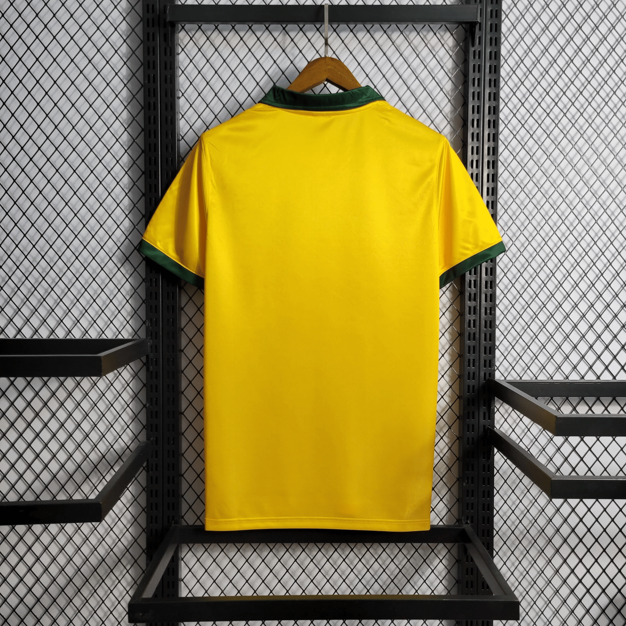 Brazil 1988-90 Home Retro Soccer Jersey – Yellow