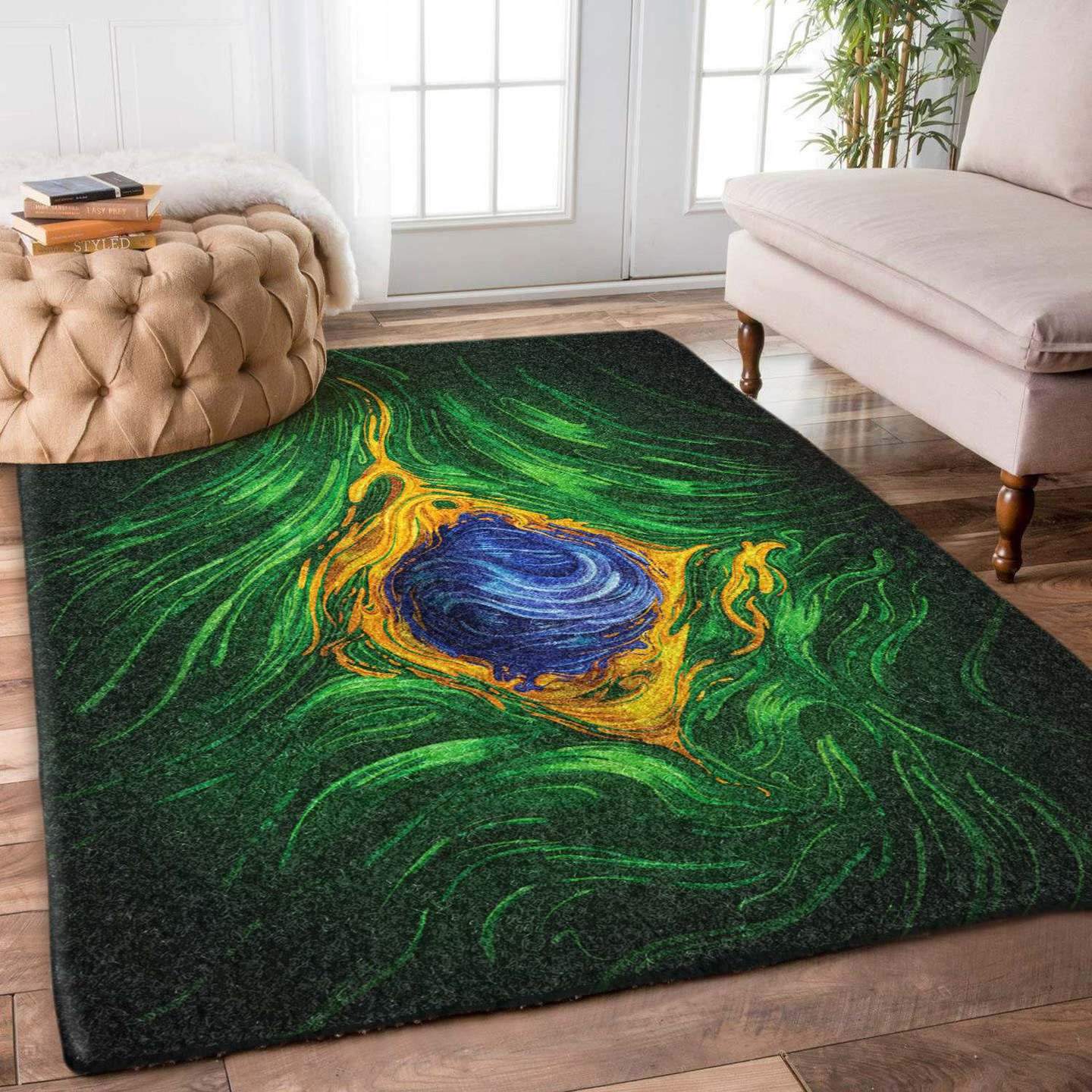 Brazil Flag Limited Edition Rectangle Rug