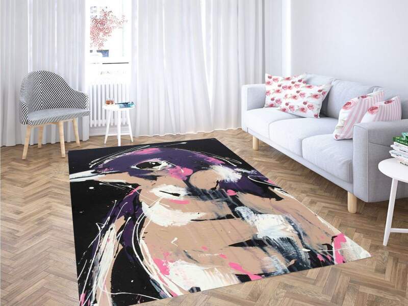 Break Bird Carpet Rectangle Rug
