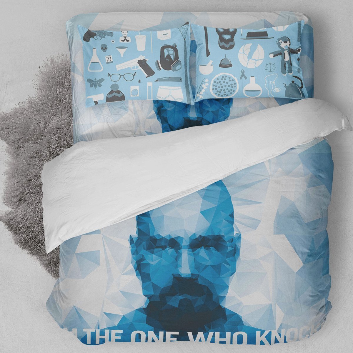Breaking Bad Blue Duvet Cover Bedding Set