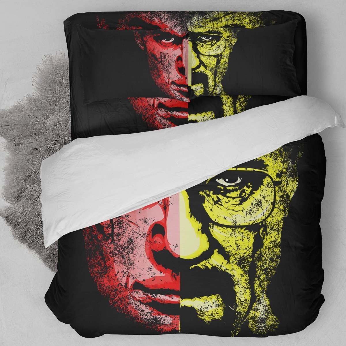Breaking Bad Two Faces Duvet Cover Bedding Set