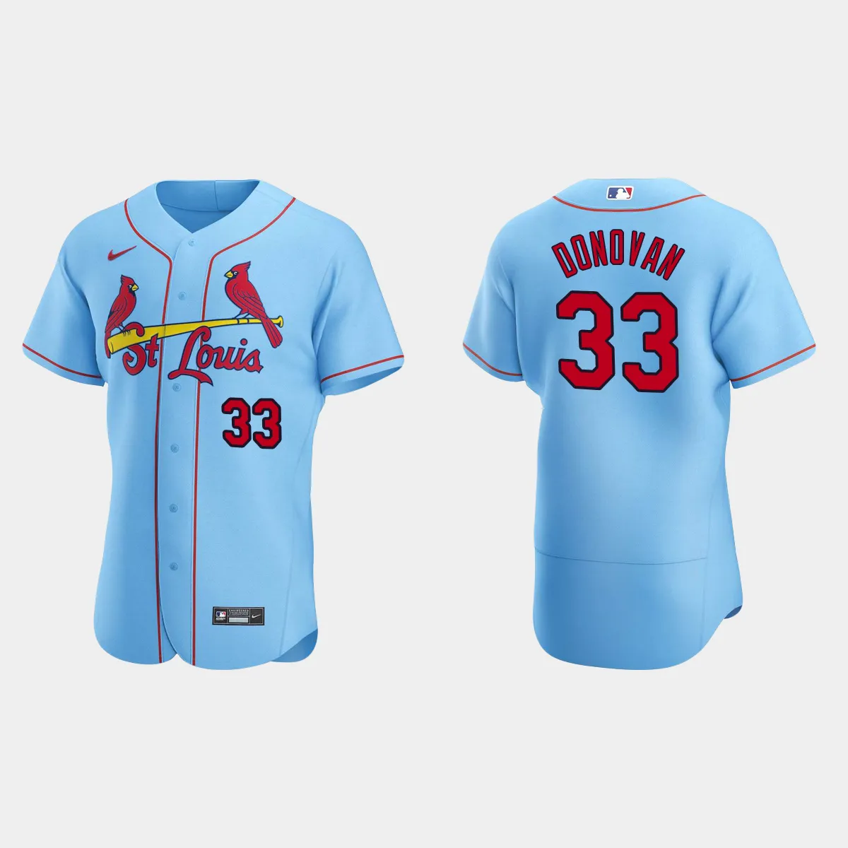 Brendan Donovan St. Louis Cardinals Alternate Jersey – Light Blue