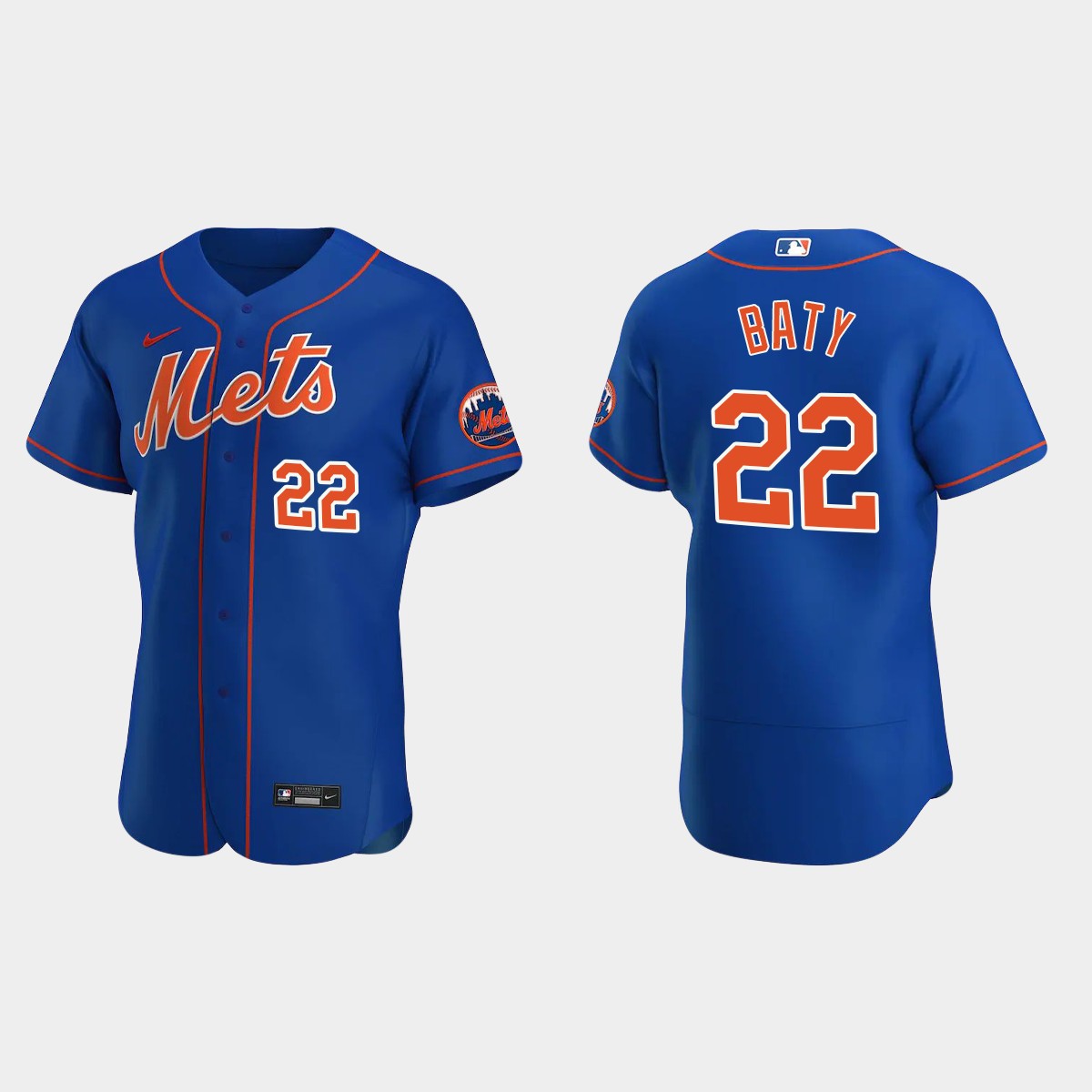 Brett Baty New York Mets Alternate Jersey – Royal