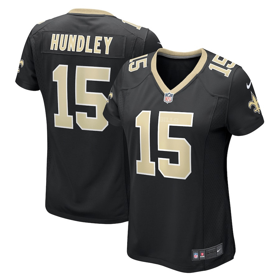 Brett Hundley New Orleans Saints Women’s Game Player Stitched Jersey – Black