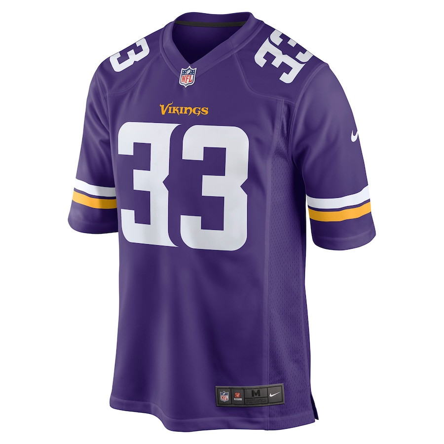 Brian Asamoah Minnesota Vikings Player Game Stitched Jersey – Purple
