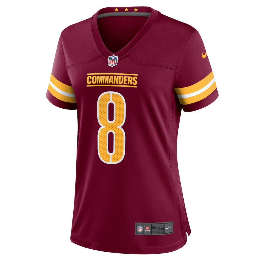 Brian Robinson Washington Commanders Women’s Player Game Stitched Jersey – Burgundy