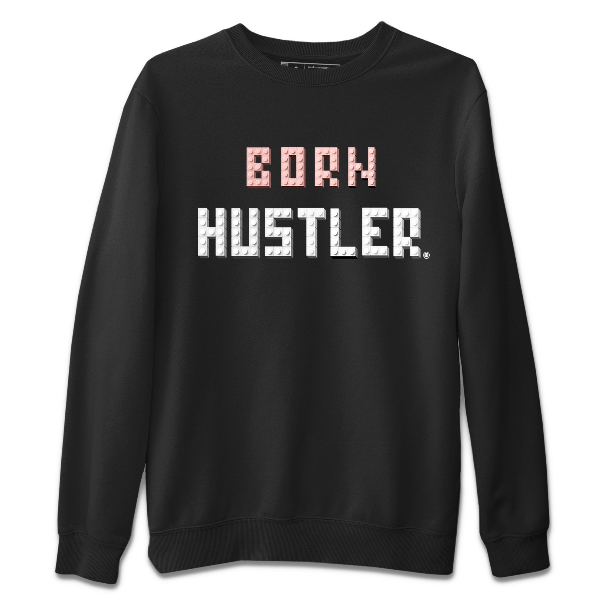 Brick Born Hustler Unisex Sweater – Air Jordan 1 Washed Pink, Sneakers Matching Sweater