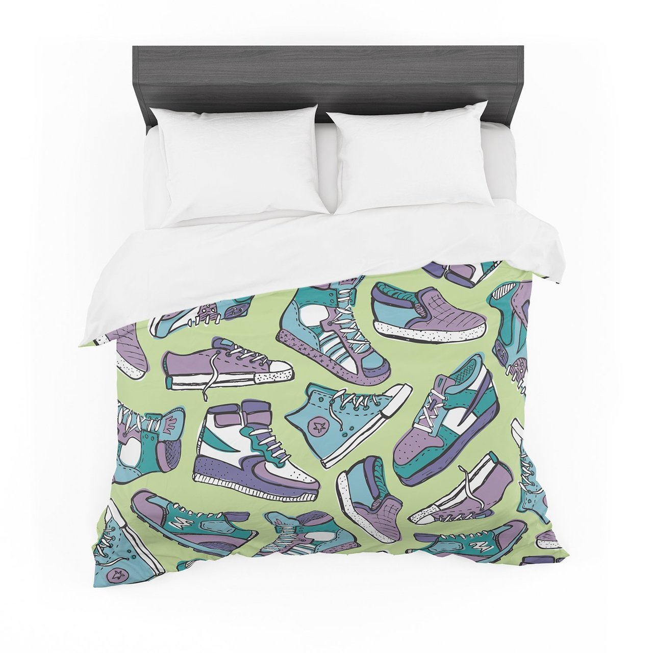 Brienne Jepkema ‘Sneaker Lover Iv’ Cotton3D Customized Duvet Cover Bedding Set