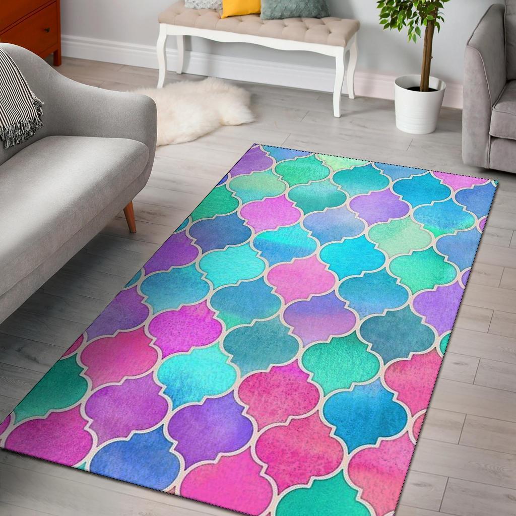 Bright Moroccan Morning Area Rectangle Rug