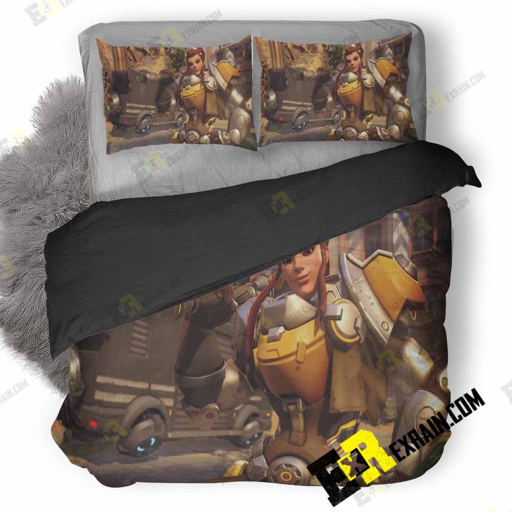 Brigitte Overwatch Ng 3D Customized Duvet Cover Bedding Set