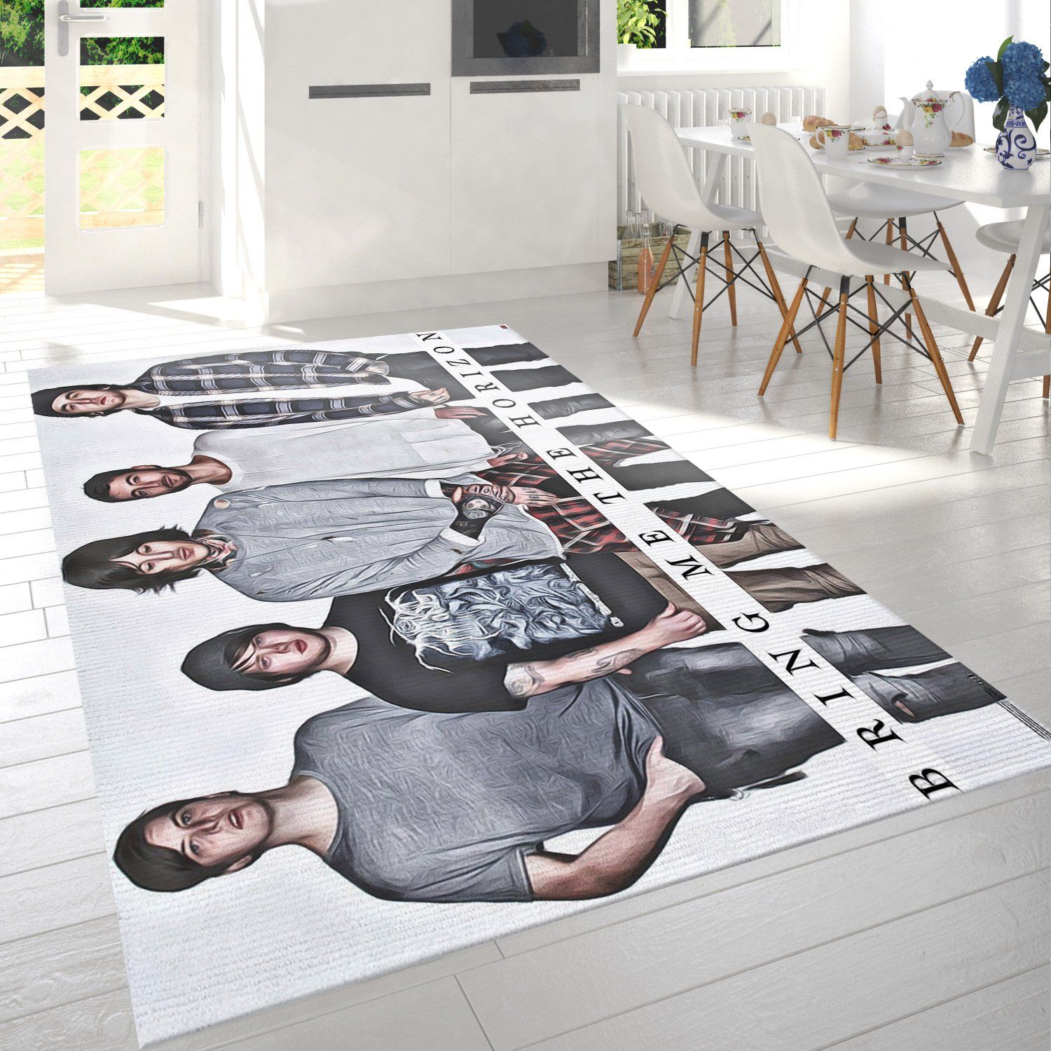 Bring Me The Horizon Rectangle Rug – Custom Size And Printing