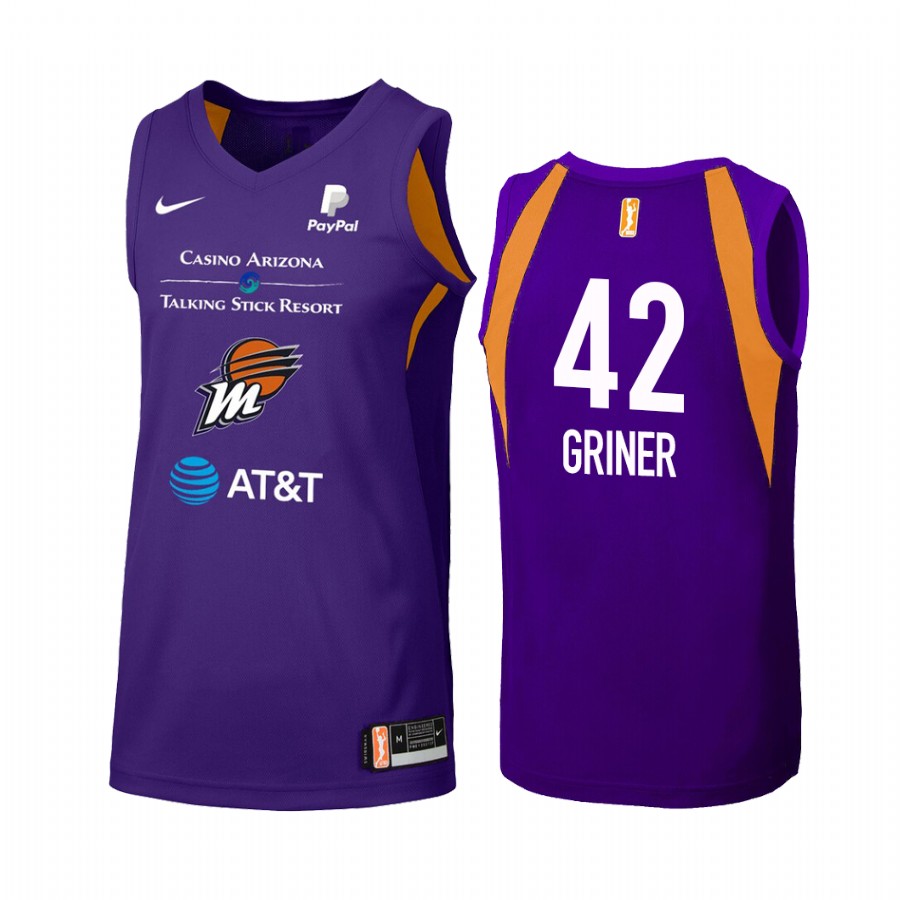 Brittney Griner WNBA Primary Women's Purple Jersey