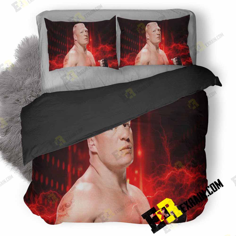 Brock Lesnar Wwe 2K19 My 3D Customized Duvet Cover Bedding Set
