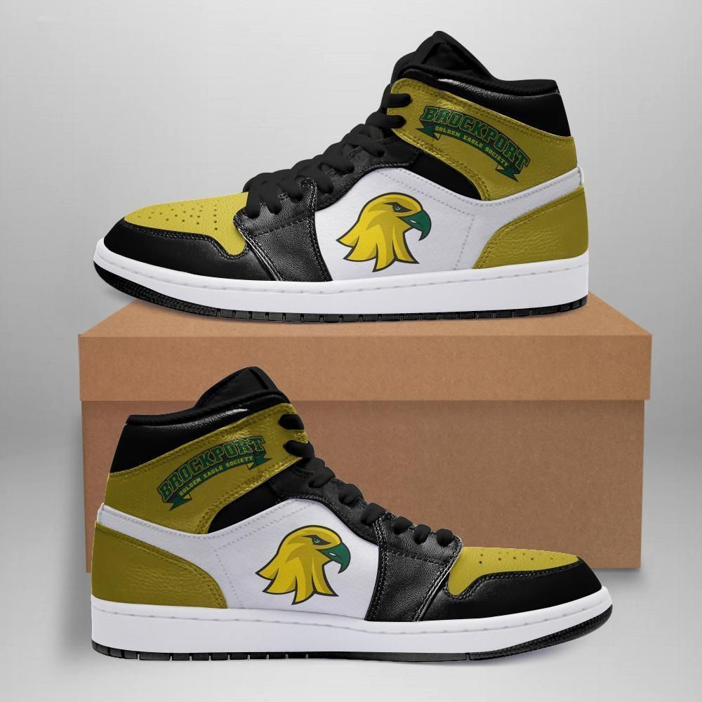 Brockport Golden Eagles NCAA Fashion The best sneakers High Top Air Jordan Sneaker, Air Jordan Hightop